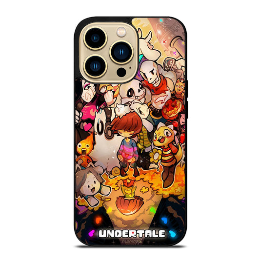 UNDERTALE ALL CHARACTER CARTOON 2 iPhone 14 Pro Max Case Cover