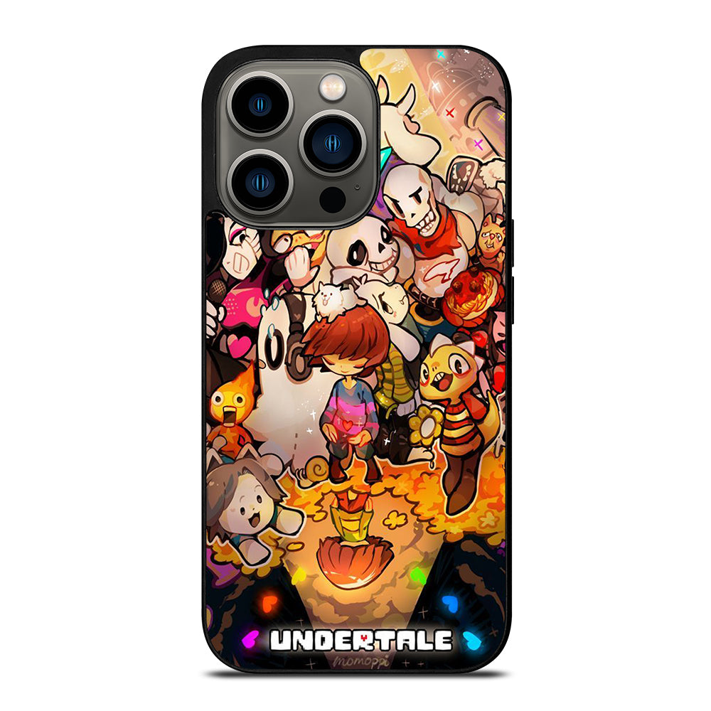 UNDERTALE ALL CHARACTER CARTOON 2 iPhone 13 Pro Case Cover