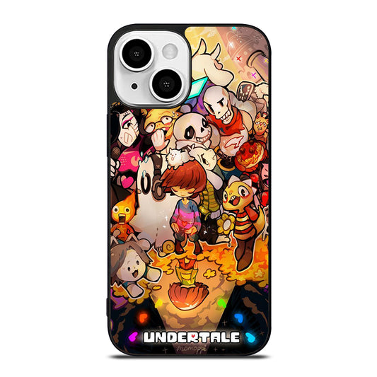 UNDERTALE ALL CHARACTER CARTOON 2 iPhone 13 Mini Case Cover