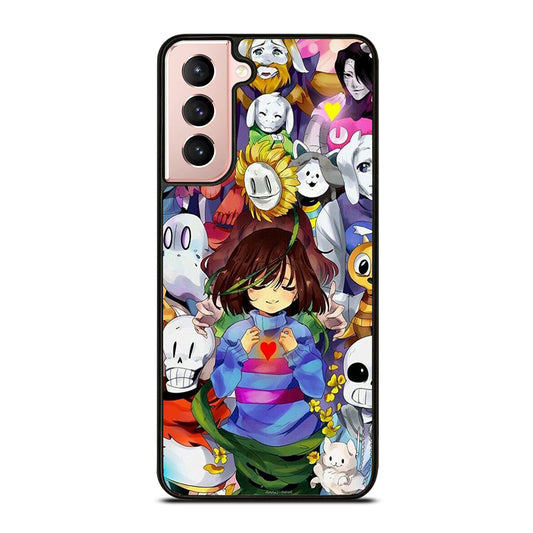 UNDERTALE ALL CHARACTER CARTOON 3 Samsung Galaxy S21 Case Cover