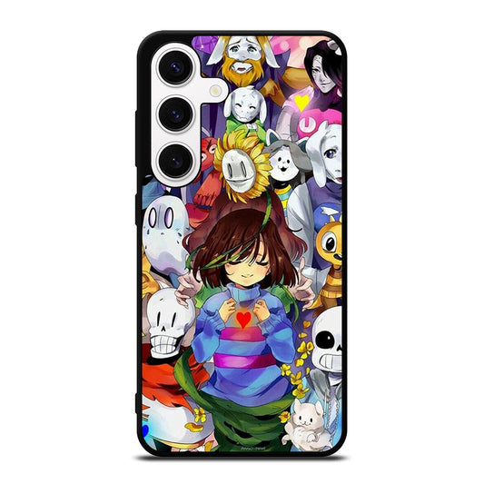 UNDERTALE ALL CHARACTER CARTOON 3 Samsung Galaxy S24 Case Cover