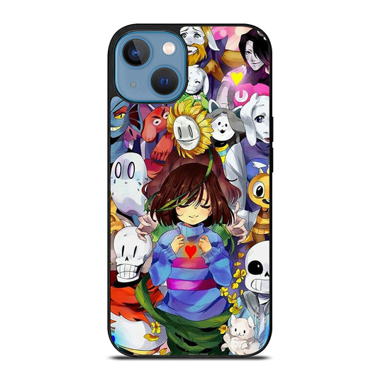 UNDERTALE ALL CHARACTER CARTOON 3 iPhone 13 Case Cover