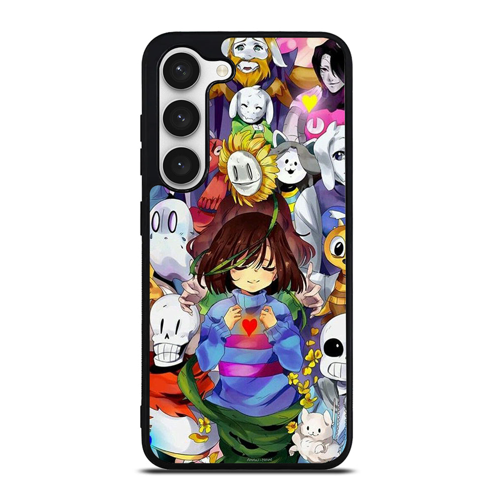 UNDERTALE ALL CHARACTER CARTOON 3 Samsung Galaxy S23 Case Cover