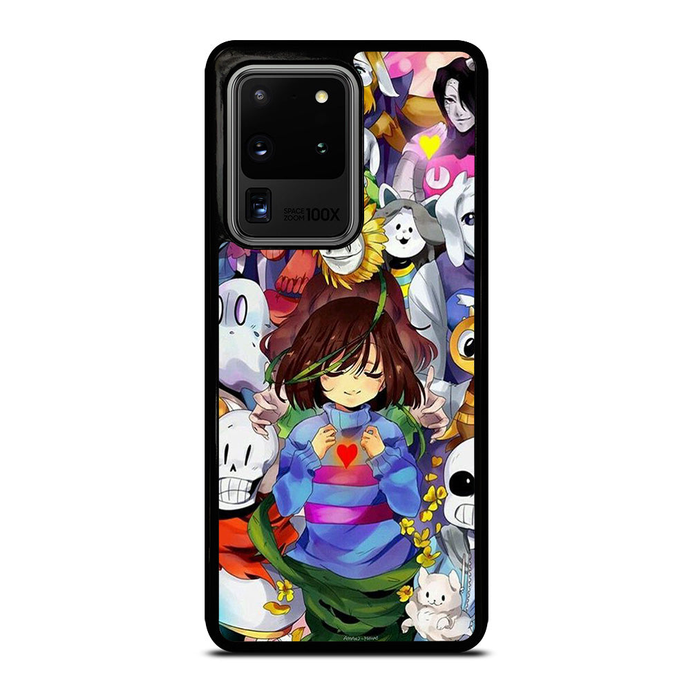 UNDERTALE ALL CHARACTER CARTOON 3 Samsung Galaxy S20 Ultra Case Cover