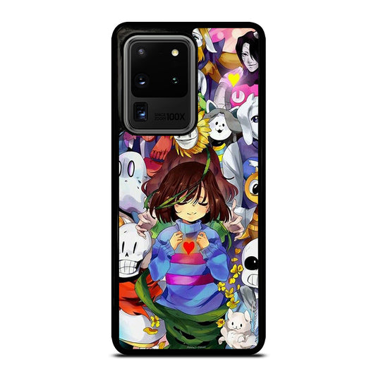 UNDERTALE ALL CHARACTER CARTOON 3 Samsung Galaxy S20 Ultra Case Cover