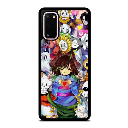 UNDERTALE ALL CHARACTER CARTOON 3 Samsung Galaxy S20 Case Cover