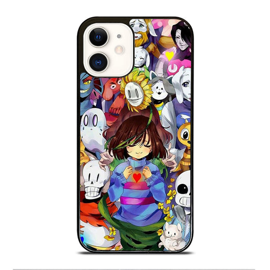 UNDERTALE ALL CHARACTER CARTOON 3 iPhone 12 Case Cover