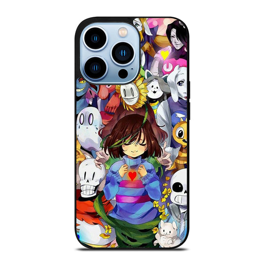 UNDERTALE ALL CHARACTER CARTOON 3 iPhone 13 Pro Max Case Cover