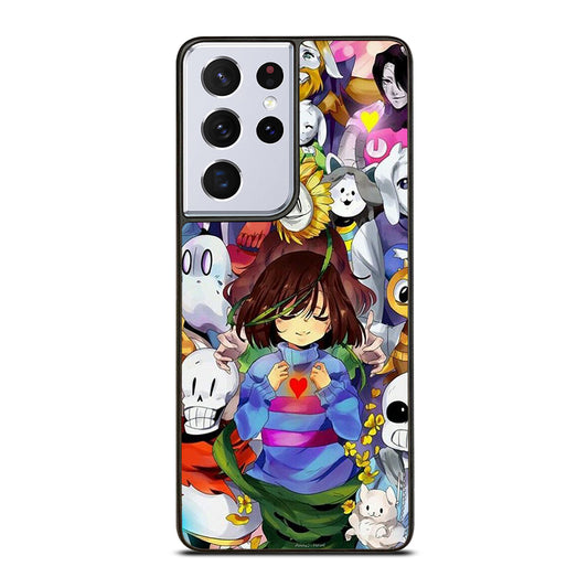 UNDERTALE ALL CHARACTER CARTOON 3 Samsung Galaxy S21 Ultra Case Cover