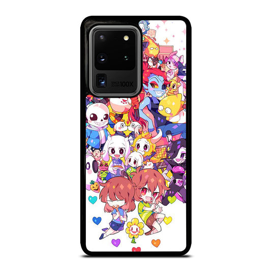 UNDERTALE ALL CHARACTER CARTOON Samsung Galaxy S20 Ultra Case Cover