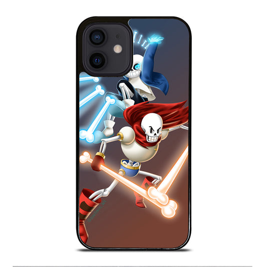 UNDERTALE PAPYRUS AND SANS iPhone 12 Mini Case Cover