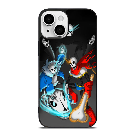 UNDERTALE PAPYRUS AND SANS ART iPhone 13 Mini Case Cover