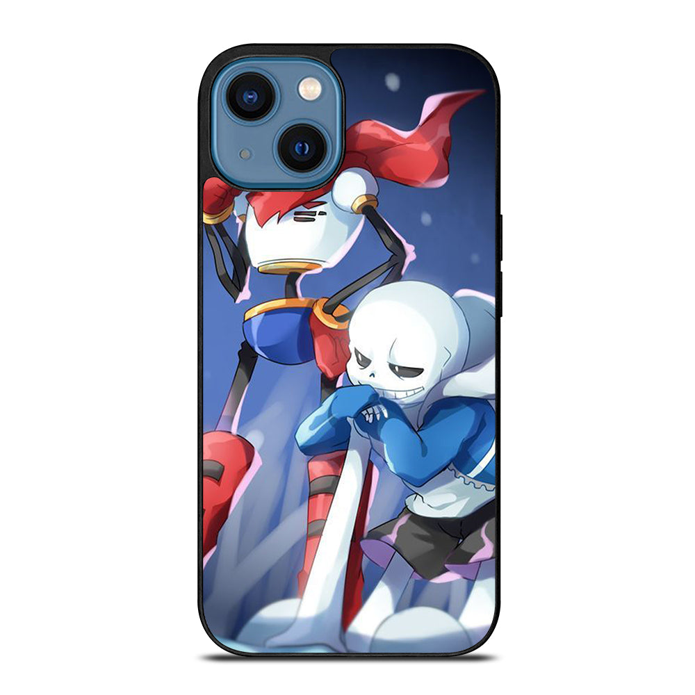 UNDERTALE PAPYRUS AND SANS CARTOON iPhone 14 Case Cover