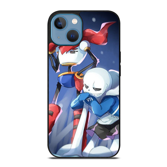UNDERTALE PAPYRUS AND SANS CARTOON iPhone 13 Case Cover