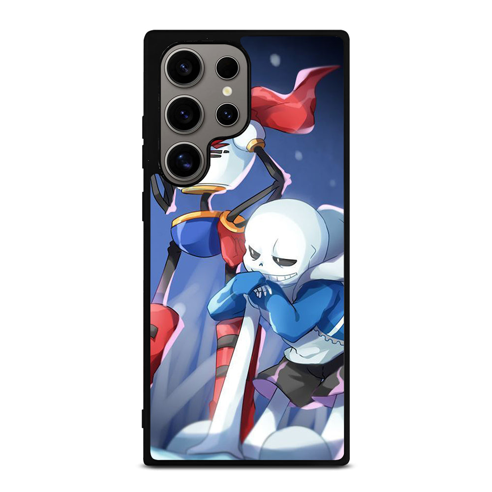 UNDERTALE PAPYRUS AND SANS CARTOON Samsung Galaxy S24 Ultra Case Cover