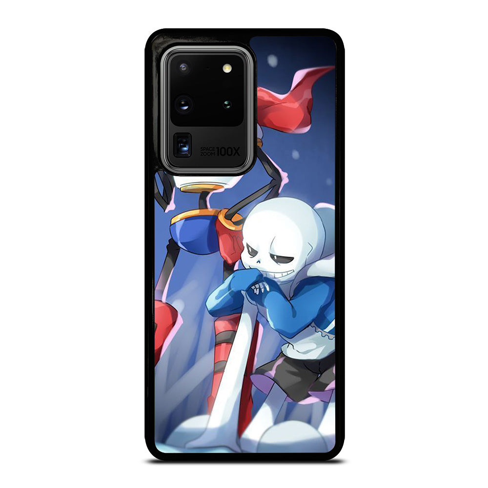 UNDERTALE PAPYRUS AND SANS CARTOON Samsung Galaxy S20 Ultra Case Cover