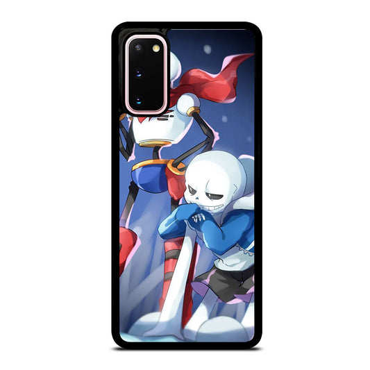 UNDERTALE PAPYRUS AND SANS CARTOON Samsung Galaxy S20 Case Cover