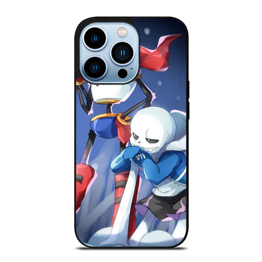 UNDERTALE PAPYRUS AND SANS CARTOON iPhone 13 Pro Max Case Cover