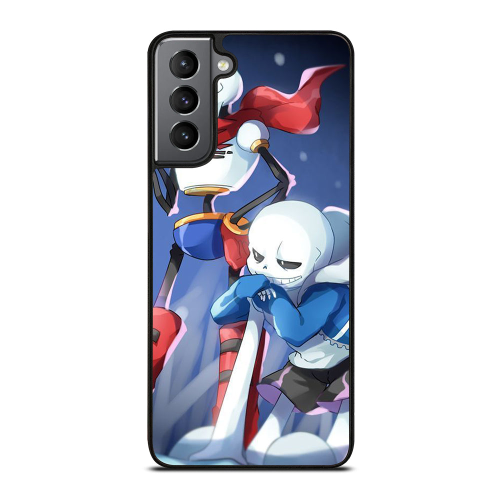 UNDERTALE PAPYRUS AND SANS CARTOON Samsung Galaxy S21 Plus Case Cover