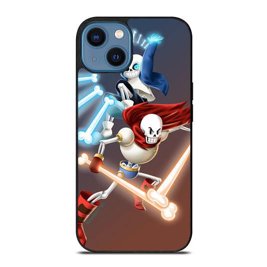 UNDERTALE PAPYRUS AND SANS iPhone 14 Case Cover