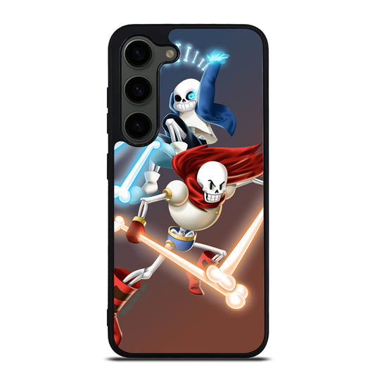 UNDERTALE PAPYRUS AND SANS Samsung Galaxy S23 Plus Case Cover