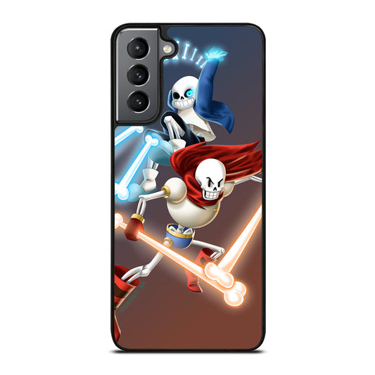 UNDERTALE PAPYRUS AND SANS Samsung Galaxy S21 Plus Case Cover