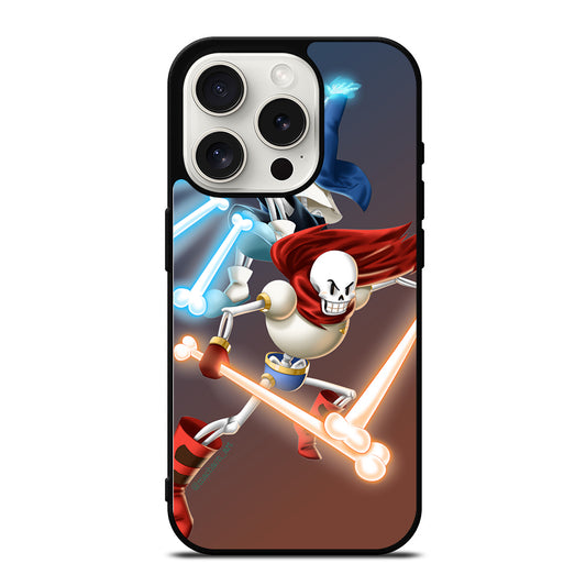 UNDERTALE PAPYRUS AND SANS iPhone 15 Pro Case Cover