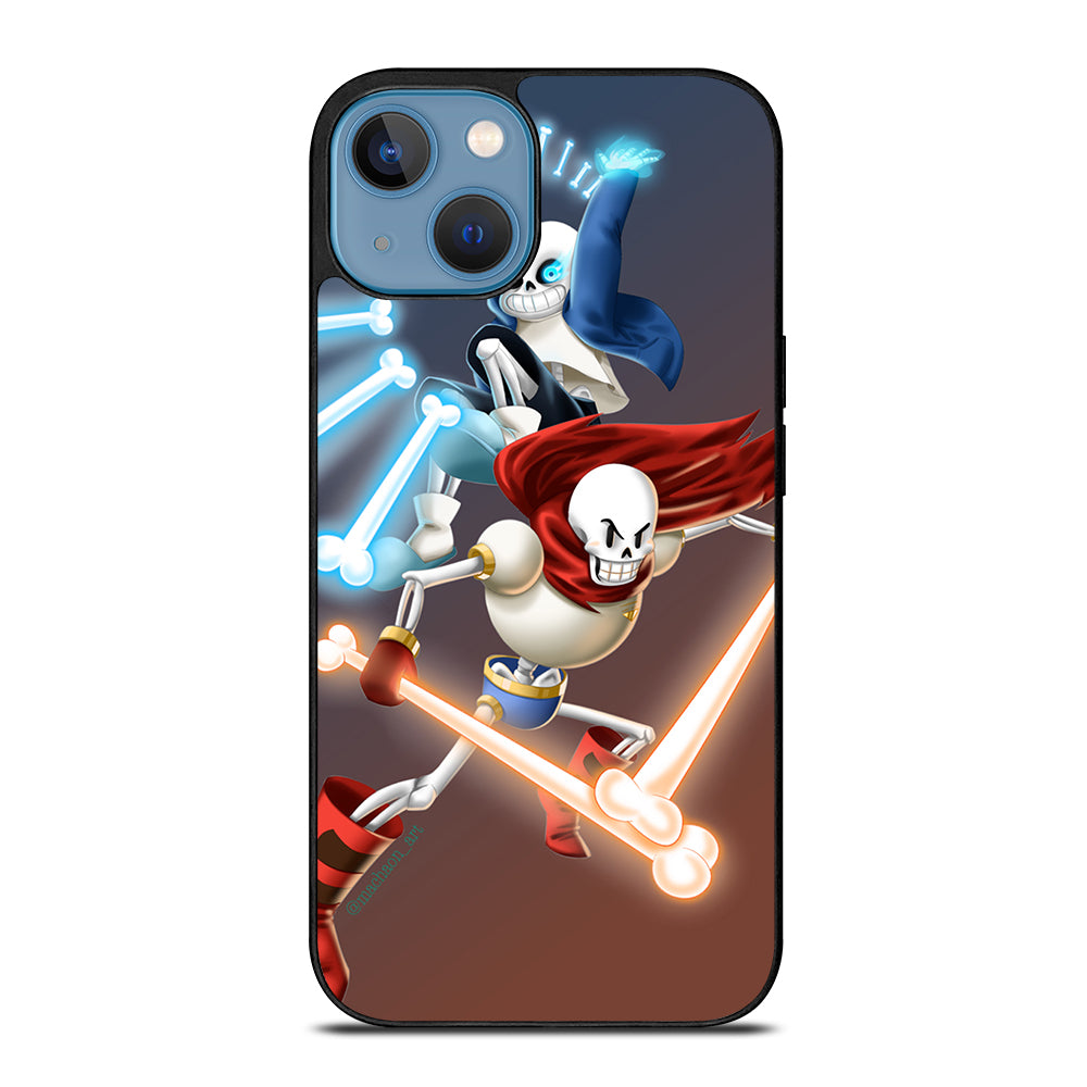 UNDERTALE PAPYRUS AND SANS iPhone 13 Case Cover