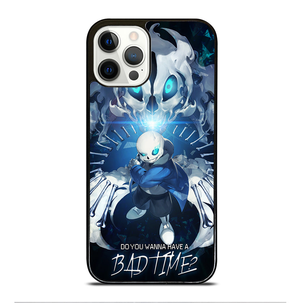 UNDERTALE SANS BAD TIME CARTOON iPhone 12 Pro Case Cover