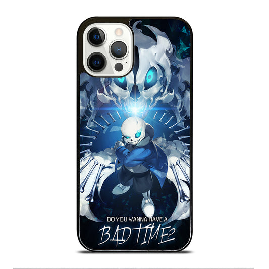 UNDERTALE SANS BAD TIME CARTOON iPhone 12 Pro Case Cover