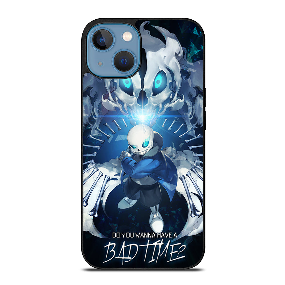 UNDERTALE SANS BAD TIME CARTOON iPhone 13 Case Cover