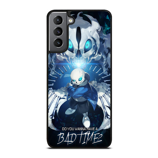 UNDERTALE SANS BAD TIME CARTOON Samsung Galaxy S21 Plus Case Cover
