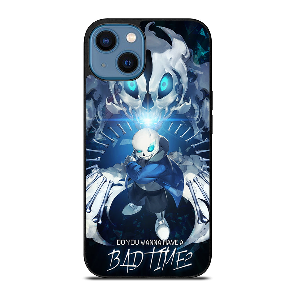 UNDERTALE SANS BAD TIME CARTOON iPhone 14 Case Cover