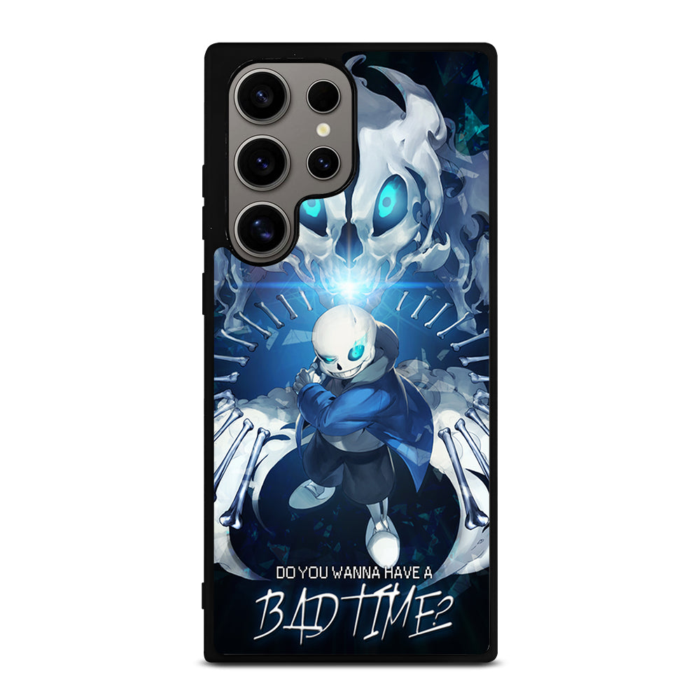 UNDERTALE SANS BAD TIME CARTOON Samsung Galaxy S24 Ultra Case Cover