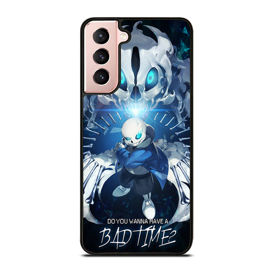 UNDERTALE SANS BAD TIME CARTOON Samsung Galaxy S21 Case Cover
