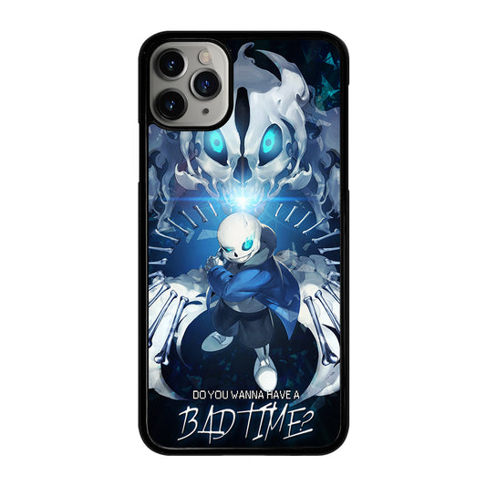 UNDERTALE SANS BAD TIME CARTOON iPhone 11 Pro Max Case Cover