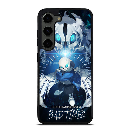 UNDERTALE SANS BAD TIME CARTOON Samsung Galaxy S23 Plus Case Cover