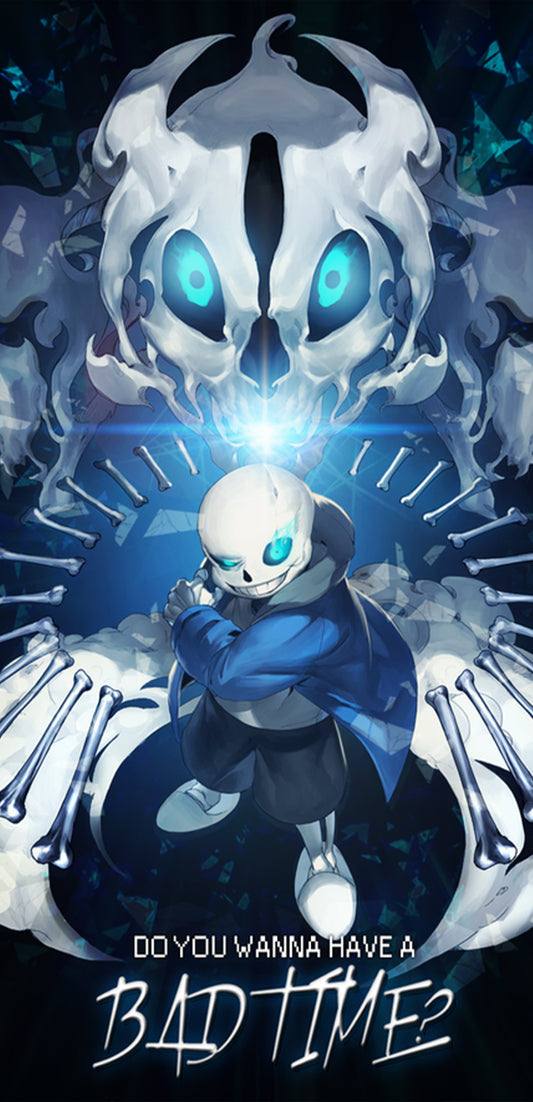 UNDERTALE SANS BAD TIME CARTOON Samsung Galaxy S24 Plus Case Cover