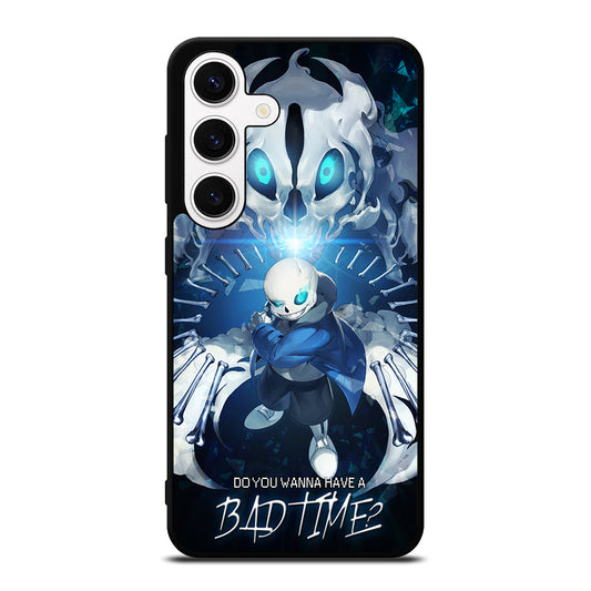 UNDERTALE SANS BAD TIME CARTOON Samsung Galaxy S24 Case Cover