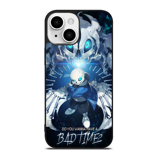 UNDERTALE SANS BAD TIME CARTOON iPhone 13 Mini Case Cover