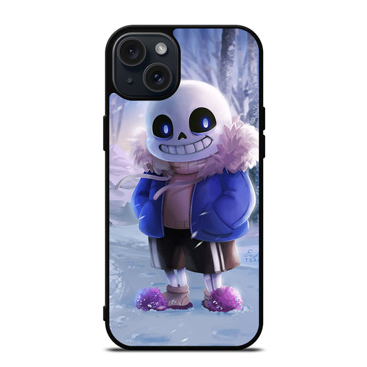 UNDERTALE SANS CUTE iPhone 15 Plus Case Cover