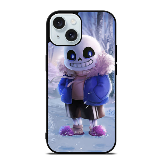 UNDERTALE SANS CUTE iPhone 15 Case Cover