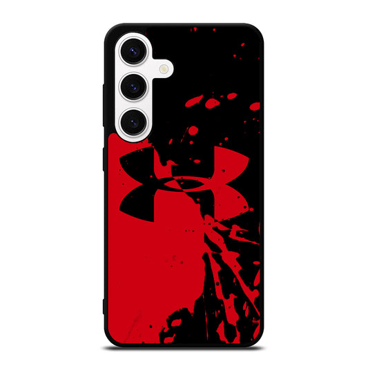 UNDER ARMOUR BLACK RED LOGO Samsung Galaxy S24 Case Cover