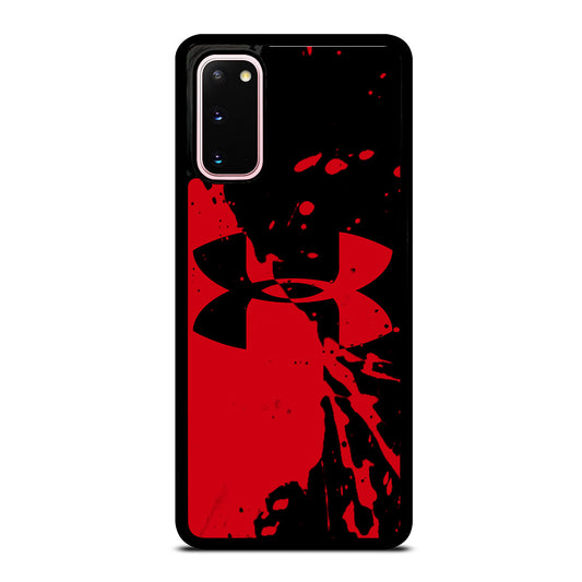 UNDER ARMOUR BLACK RED LOGO Samsung Galaxy S20 Case Cover