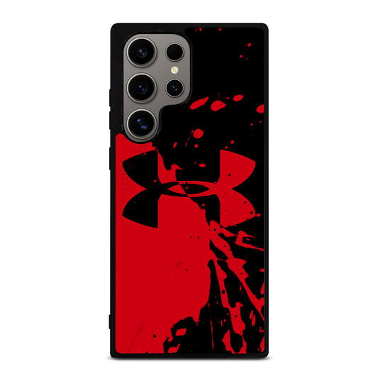 UNDER ARMOUR BLACK RED LOGO Samsung Galaxy S24 Ultra Case Cover