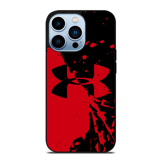 UNDER ARMOUR BLACK RED LOGO iPhone 13 Pro Max Case Cover