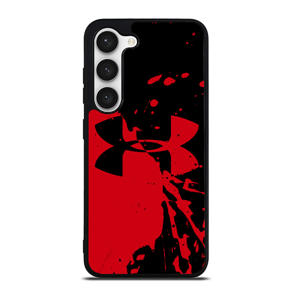 UNDER ARMOUR BLACK RED LOGO Samsung Galaxy S23 Case Cover