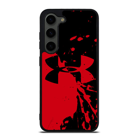 UNDER ARMOUR BLACK RED LOGO Samsung Galaxy S23 Plus Case Cover