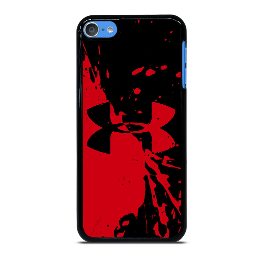 UNDER ARMOUR BLACK RED LOGO iPod Touch 7 Case Cover