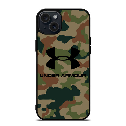 UNDER ARMOUR CAMO LOGO iPhone 15 Plus Case Cover